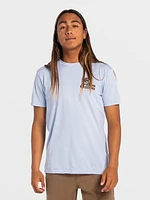 Fronds Short Sleeve Tee - Cali Blue Heather