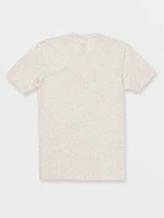 Varnish Short Sleeve Tee - Bone Heather