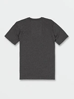 Stone Link Short Sleeve Tee - Dark Black Heather