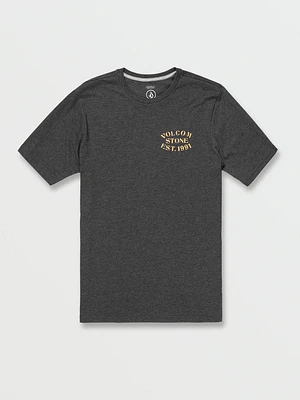 Weegee Short Sleeve Tee - Dark Black Heather