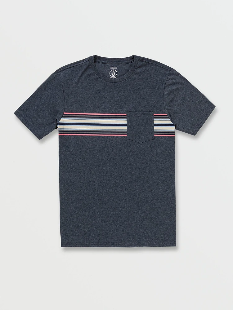 Horizone Pocket Short Sleeve Tee - Navy Heather