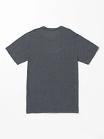 Offshore Stone Short Sleeve Tee - Dark Black Heather