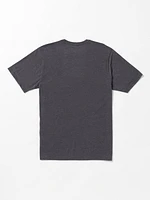 Stone Shifty Short Sleeve Tee - Dark Black Heather