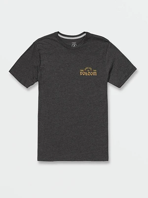 Legend Short Sleeve Tee - Dark Black Heather