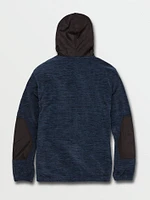 Yzzolater Lined Zip Hoodie - Navy