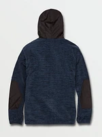 Yzzolater Lined Zip Hoodie - Navy