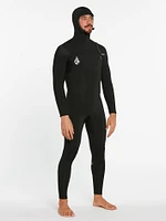 Modulator 5/4/3mm Long Sleeve Hooded Chest Zip Wetsuit - Black