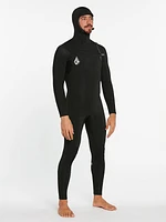 Modulator 5/4/3mm Long Sleeve Hooded Chest Zip Wetsuit - Black