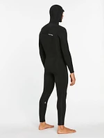 Modulator 5/4/3mm Long Sleeve Hooded Chest Zip Wetsuit - Black