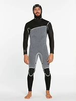 Modulator 5/4/3mm Long Sleeve Hooded Chest Zip Wetsuit - Black