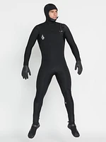 Modulator 5/4/3mm Long Sleeve Hooded Chest Zip Wetsuit - Black