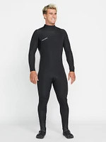 Modulator 4/3mm Long Sleeve Back Zip Wetsuit - Black