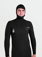 Mens Modulator 5/4/3mm Hood Chestzip Fullsuit - Black