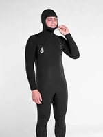 Mens Modulator 5/4/3mm Hood Chestzip Fullsuit - Black