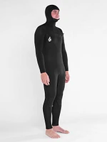 Mens Modulator 5/4/3mm Hood Chestzip Fullsuit - Black