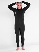 Mens Modulator 5/4/3mm Hood Chestzip Fullsuit - Black