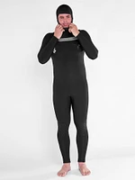 Mens Modulator 5/4/3mm Hood Chestzip Fullsuit - Black