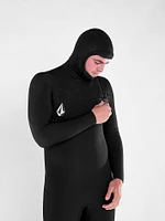 Mens Modulator 5/4/3mm Hood Chestzip Fullsuit - Black