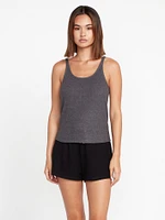 Lived Lounge Rib Tank - Rinsed Black