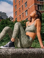 Lived Lounge Bralette - Dark Camo