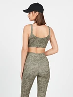 Lived Lounge Bralette - Dark Camo