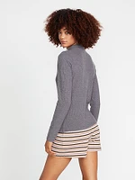 Lived Lounge Rib Long Sleeve Top