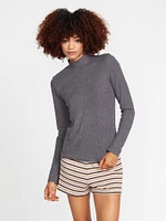 Lived Lounge Rib Long Sleeve Top