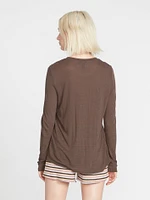 Tern N Bern Long Sleeve Top - Espresso