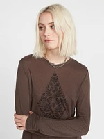 Tern N Bern Long Sleeve Top - Espresso