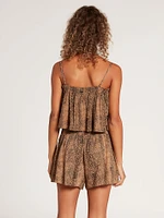 Snakedown Cami - Animal Print