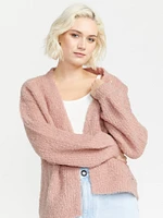 Ecostone Beach Cardigan - Winter Orchid