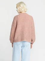 Ecostone Beach Cardigan - Winter Orchid