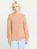 Fuzzilicious Sweater - Clay