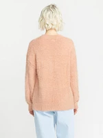 Fuzzilicious Sweater - Clay