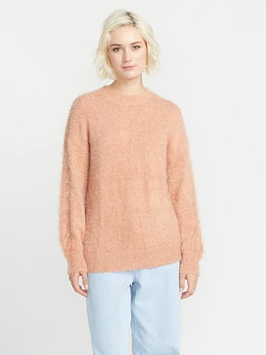 Fuzzilicious Sweater - Clay