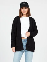 Lived Lounge Cardigan - Black