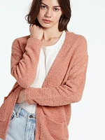 Lived Lounge Cardigan - Light Mauve