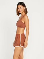 Coco Ho Runner Shorts - Dark Clay