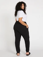 Lived Lounge Fleece Pants Plus - Black