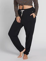 Lived Lounge Plus Fleece  Pant - Black