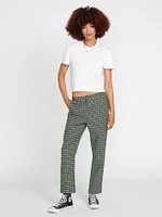 Frochickie High Rise Chino Pants - Dark Pine