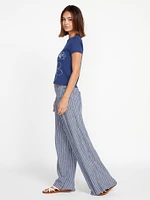 Coco Ho Trouser Elastic Waist Pants - Navy