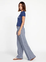 Coco Ho Trouser Elastic Waist Pants - Navy