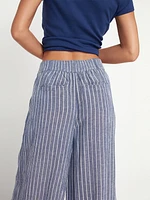 Coco Ho Trouser Elastic Waist Pants - Navy