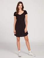 Window Cactus Dress - Black