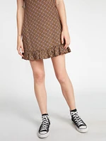 Beachnut Mini Dress - Espresso