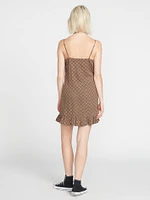 Beachnut Mini Dress - Espresso