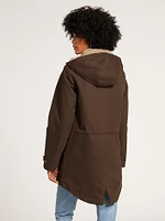 Walk On By 5K Parka Jacket - Dark Brown