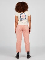 Stone Step High Rise Pant - Light Mauve