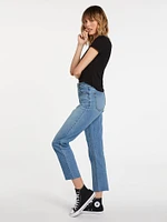 Stoned Straight Jeans - Ash Blue